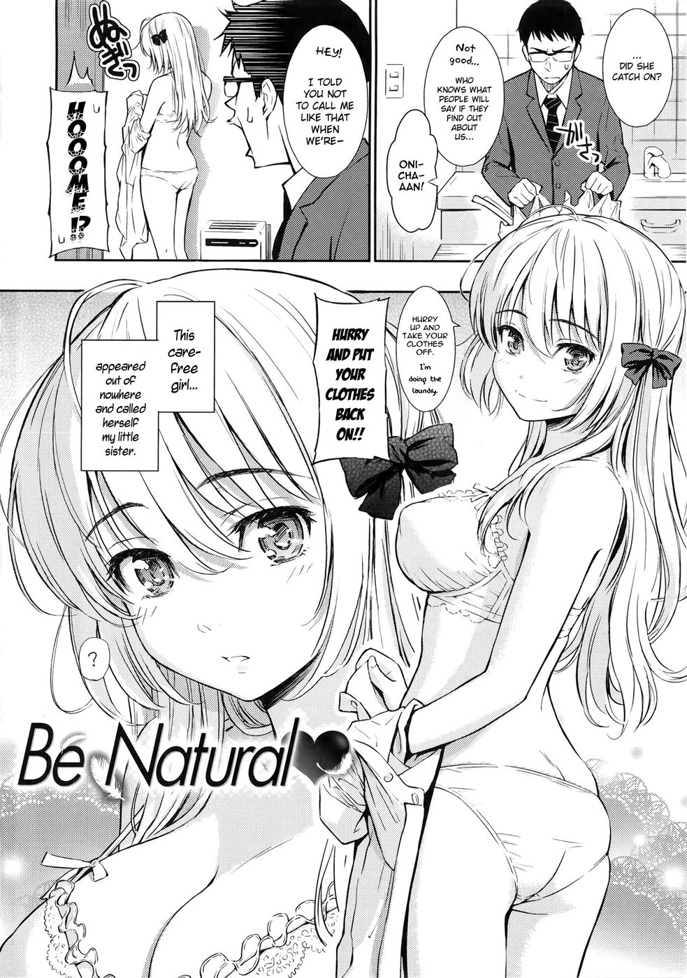 Hentai Manga Comic-Renai Sample 2-Chapter 4-Be Natural-2